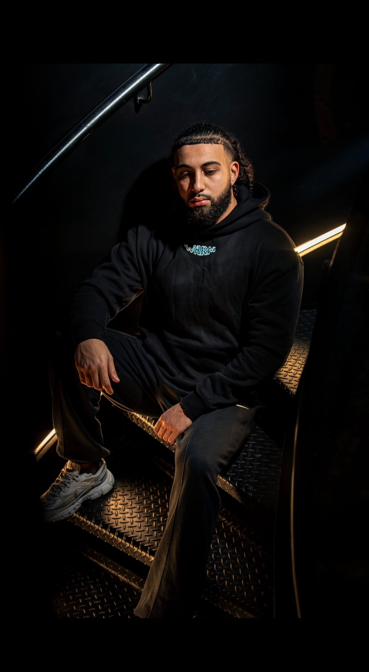 HOMEGROWN HOODIE - BLACK