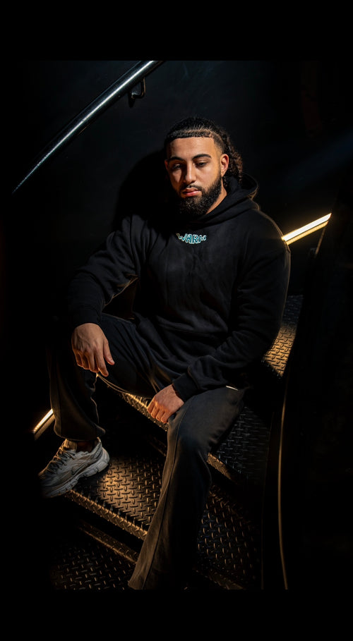 HOMEGROWN HOODIE - BLACK